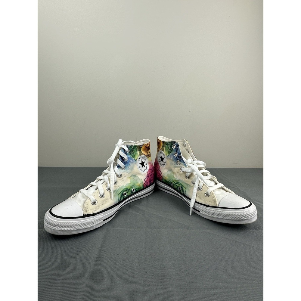 RARE Converse Chuck Taylor All Stars Skull & Roses High Top M7  W9